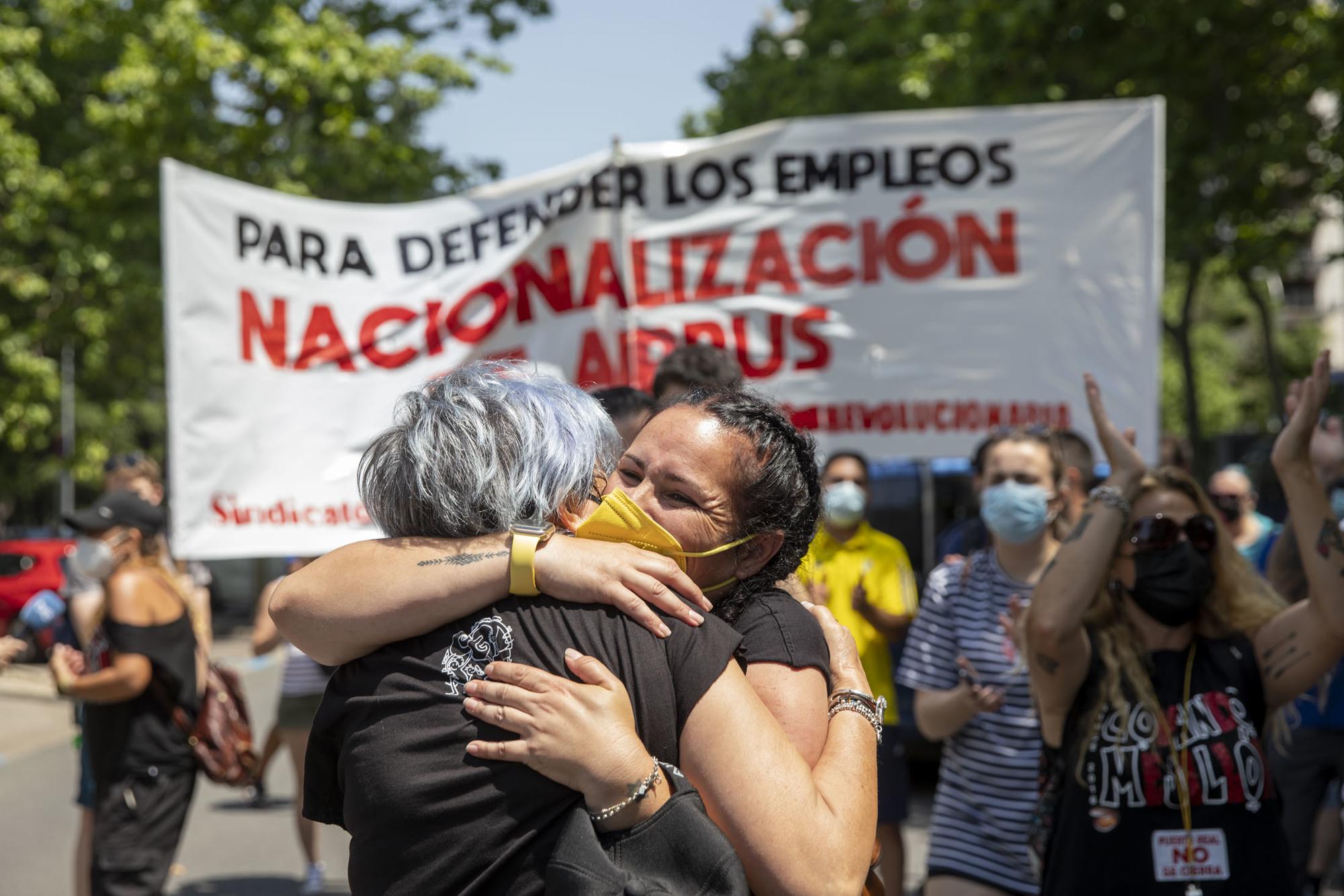 Marcha Airbus Puerto Real Ministerio Industria - 4